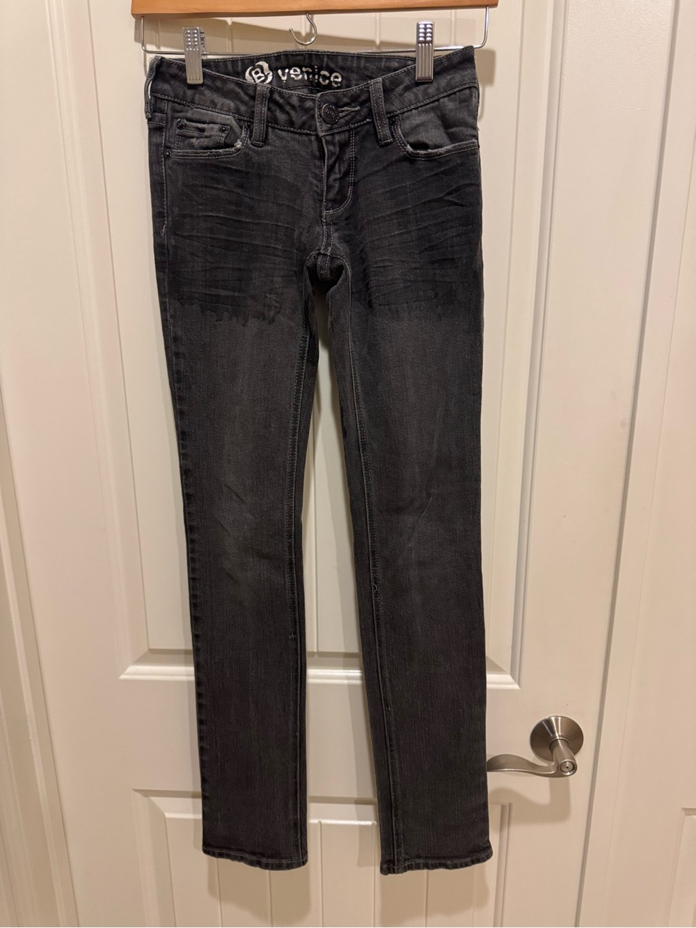 BULLHEAD VENICE Black Wash Skinny Reg sz 0 jeans